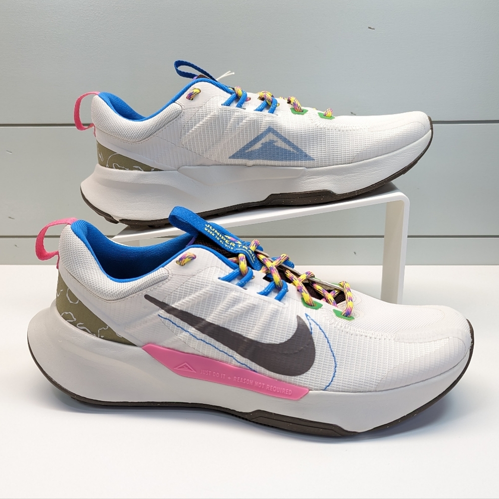Nike Juniper Trail 2 Next Nature Sail Pinksicle Earth Hiking Sneaker sz Men's 9